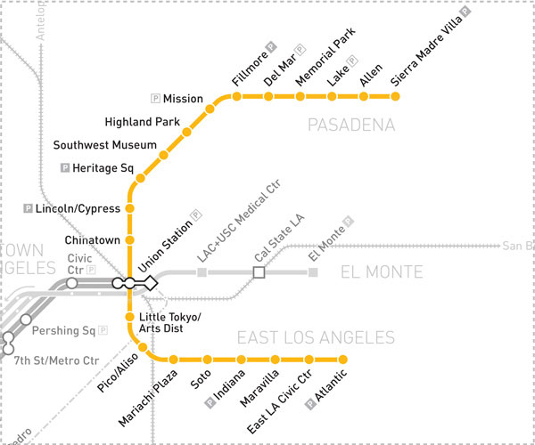 Metro Gold Line Schedule 2022 Pasadena | Foothill Gold Line